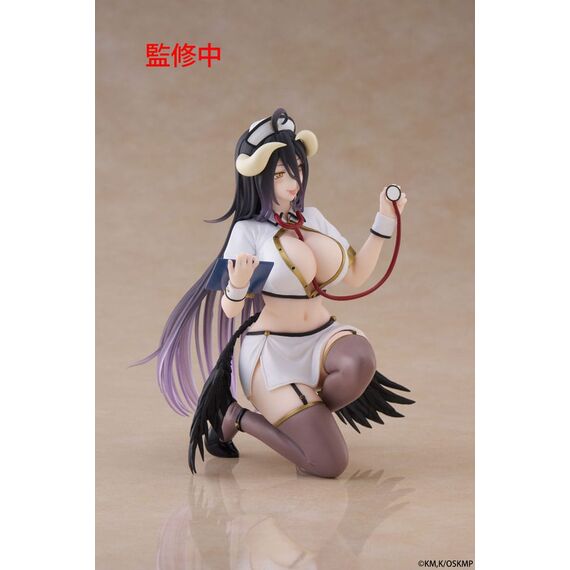 OVERLORD - Albedo "Nurse" - Statue Desktop Cute 13cm