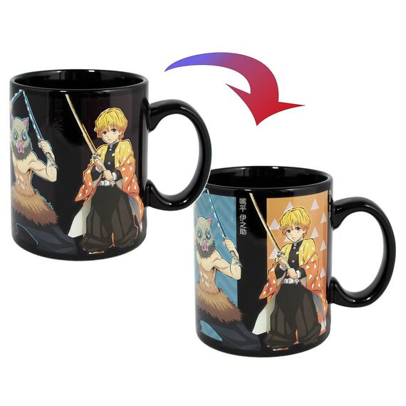 DEMON SLAYER - Groupe - Mug XL Heat Change 473mL Black