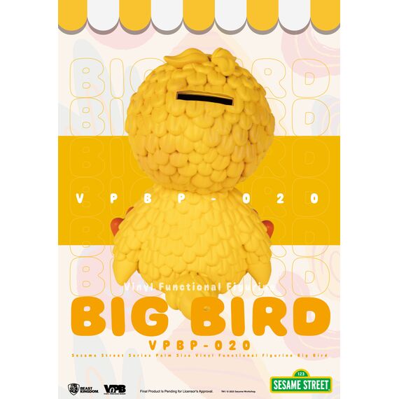 SESAME STREET - Big Bird - Palm Size Bank 12.7cm