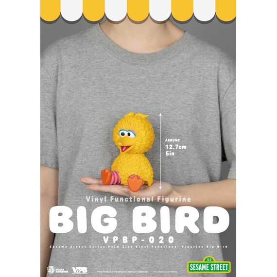 SESAME STREET - Big Bird - Palm Size Bank 12.7cm