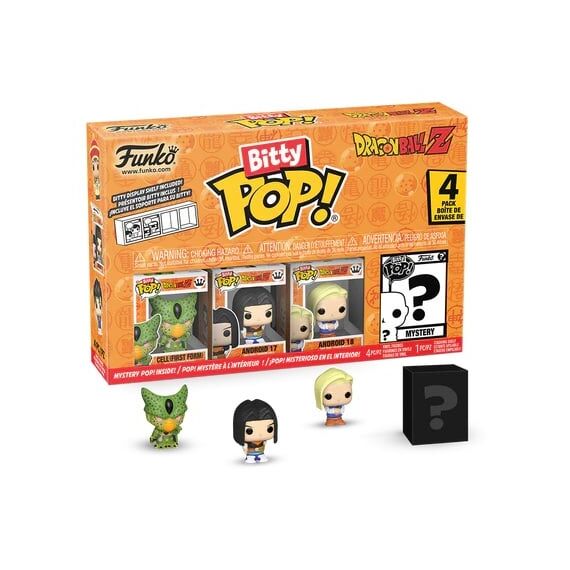 DRAGON BALL Z - Bitty Pop 4 Pack 2.5cm - Cell (First Form)