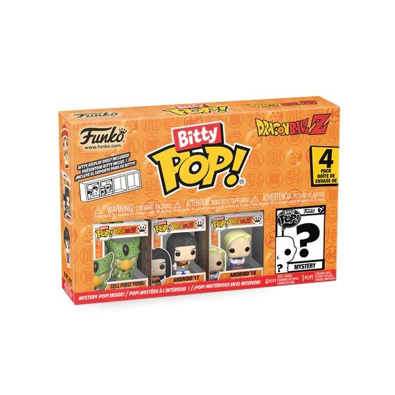 DRAGON BALL Z - Bitty Pop 4 Pack 2.5cm - Cell (First Form)