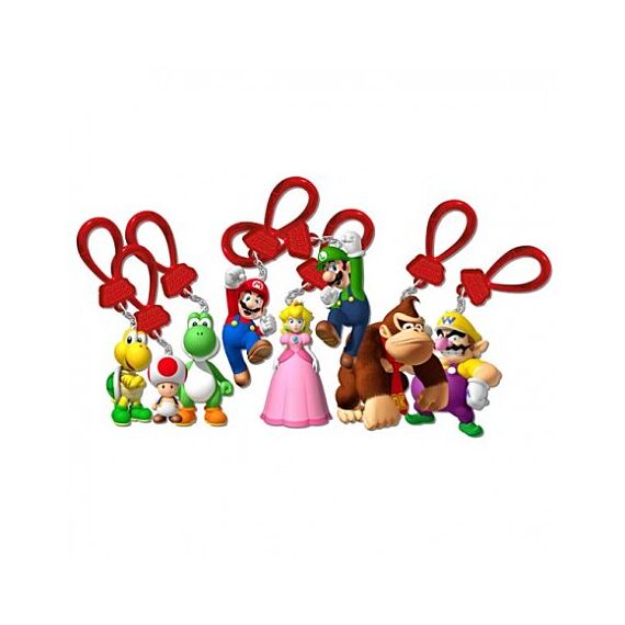 SUPER MARIO - Backpack Buddies (Display 24 Pcs)