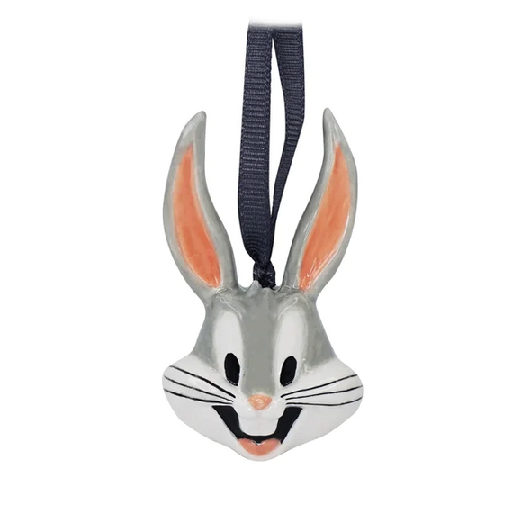 LOONEY TUNES - Bugs Bunny - Ceramic Decoration 7.4 (h) x 4.8 (w) x 5.7 (d) cm