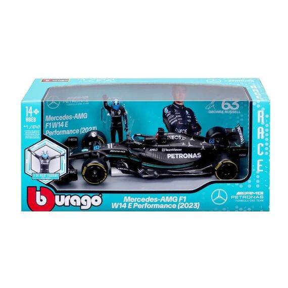 FORMULA 1 - F1 Mercedes W14 E Perf. 2023 with Hamilton -Model Kit 1/24