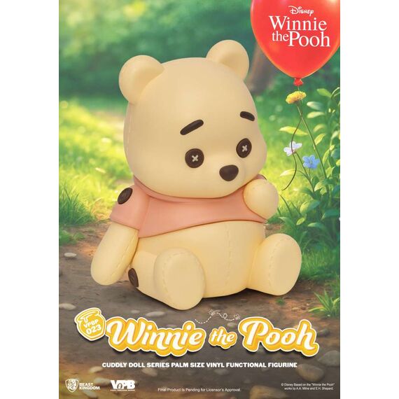 DISNEY - Winnie The Pooh - Bank Cuddly Doll 12cm