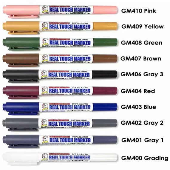 GUNDAM - Gundam Real Touch Marker GM-401 Grey 1