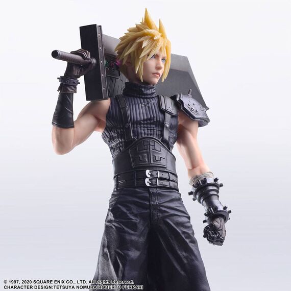 FINAL FANTASY VII Remake - Cloud - Static Arts Gallery Statue 26cm