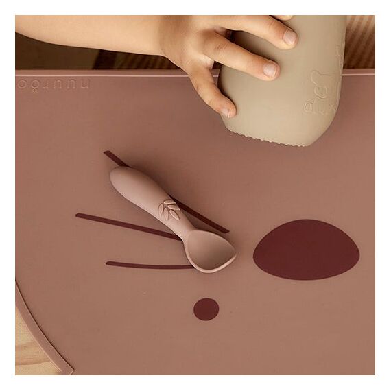 Nuuroo - Ella silicone spoon 3-pack - Woodrose /