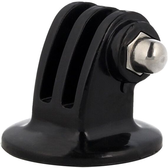 Sports Camera Mount with GoPro Tripod Mount - Black
