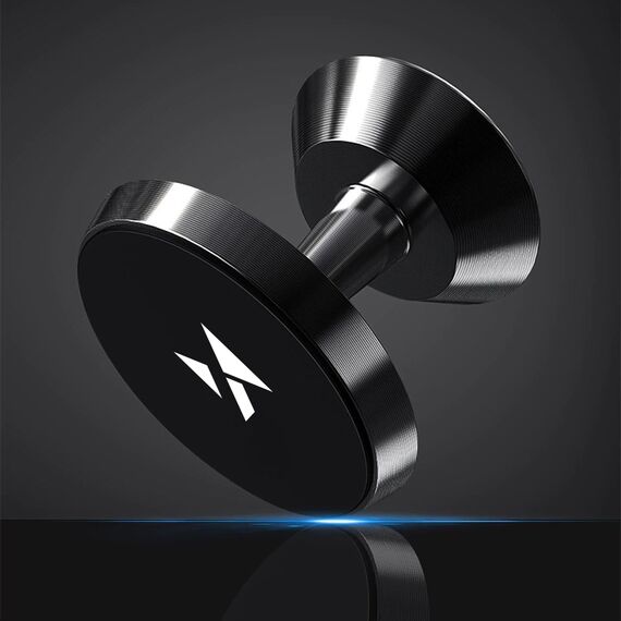 Wozinsky Magnetic Car Mount for Dashboard 360 Self-Adhesive Black (WMH-05)