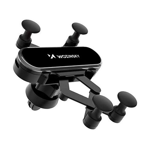 Wozinsky gravity car phone holder for air vent black (WCH-05)