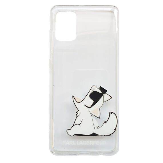 Karl Lagerfeld Choupette Fun Case for Samsung Galaxy A31 - Transparent