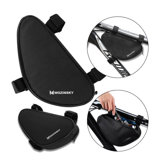 Wozinsky Bicycle Frame Bag 1.5L Black (WBB11BK)