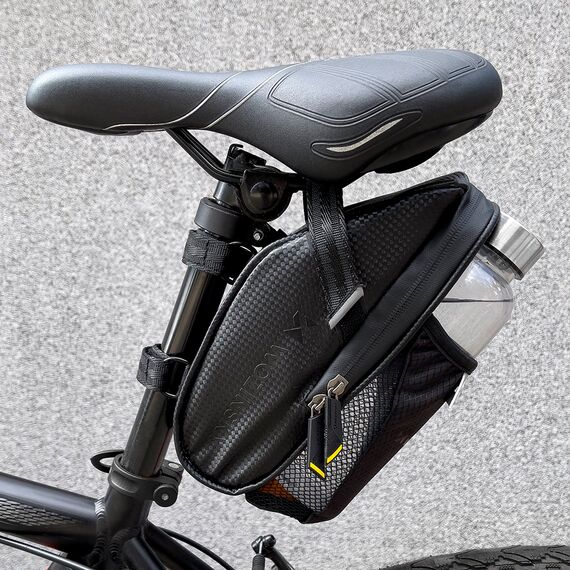 Wozinsky Bicycle Saddle Bag 1.5L Black (WBB20BK)