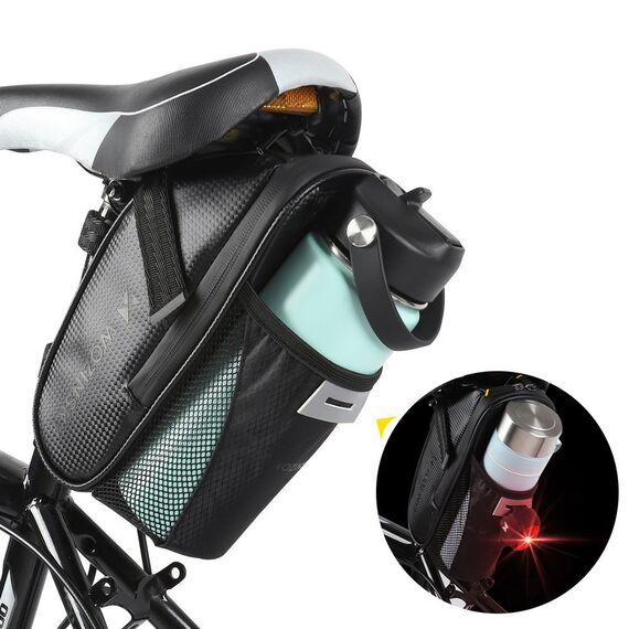 Wozinsky Bicycle Saddle Bag 1.5L Black (WBB20BK)