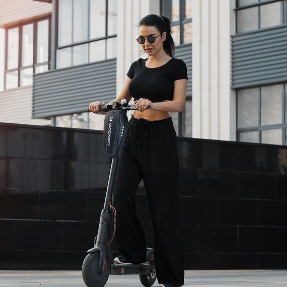 Wozinsky Waterproof Scooter Handlebar Bag 3L Black (WSB4BK)