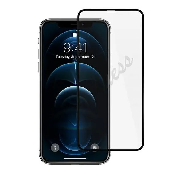 Guess Tempered Glass GUSPP12MSLTR iPhone 12/12 Pro 6.1" Vintage Magic Logo