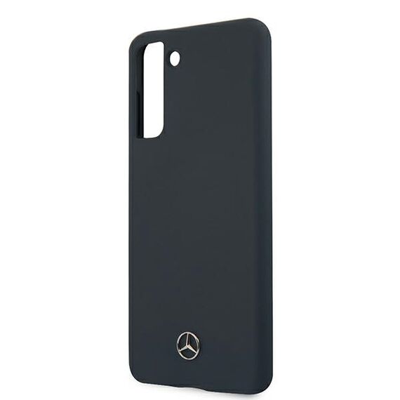 Mercedes Silicone Line Case for Samsung Galaxy S21+ - Blue