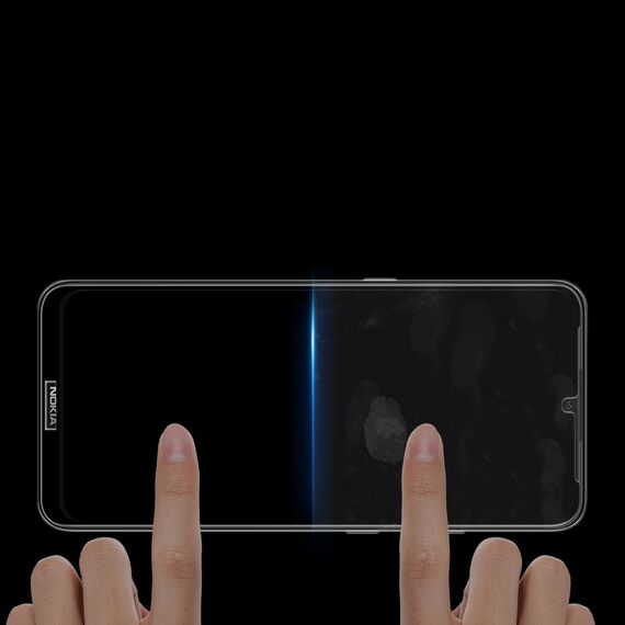 Dux Ducis 10D Tempered Glass Tough Screen Protector Full Coveraged with Frame for Nokia 1.4 transparent (case friendly)