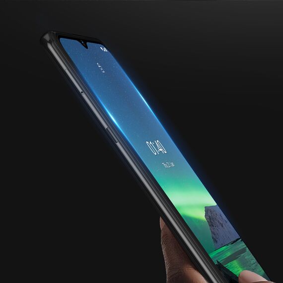 Dux Ducis 10D Tempered Glass Tough Screen Protector Full Coveraged with Frame for Nokia 1.4 transparent (case friendly)