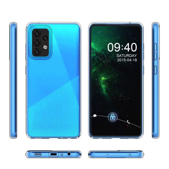 Ultra Clear 0.5mm Case Gel TPU Cover for Honor 50 Pro transparent