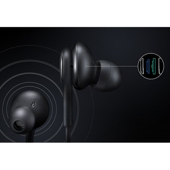 Samsung EO-IA500BBEGWW wired headphones 3.5mm mini jack - black