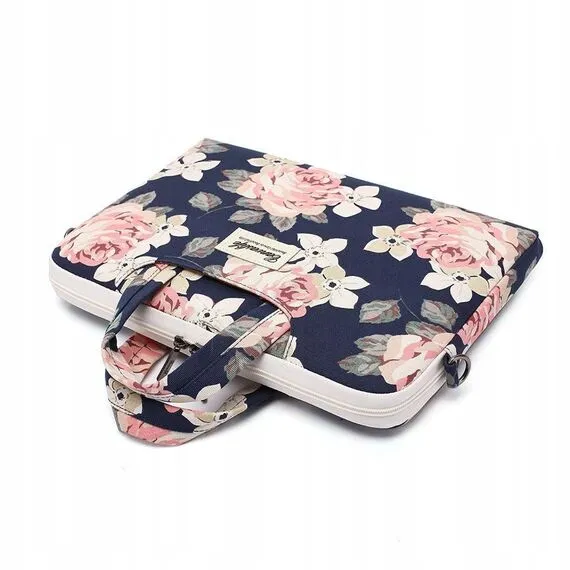 Canvaslife Briefcase Laptop Bag 15-16'' - White/Pink