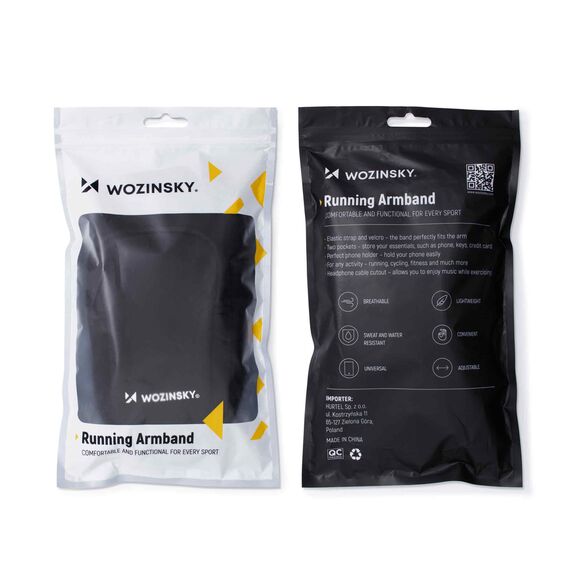 Wozinsky Running Armband Black (WABBK1)