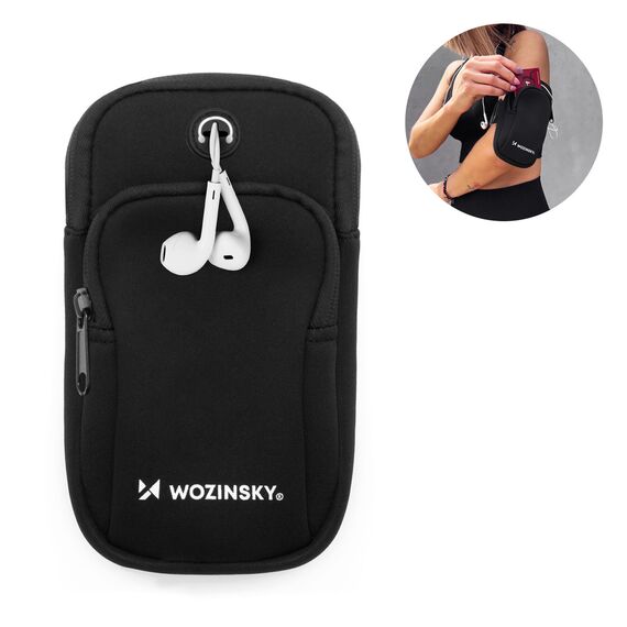 Wozinsky Running Armband Black (WABBK1)