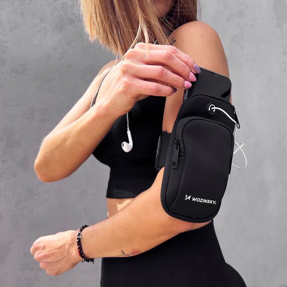 Wozinsky Running Armband Black (WABBK1)