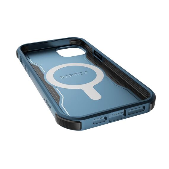Raptic X-Doria Fort Case iPhone 14 Plus with MagSafe armored case blue