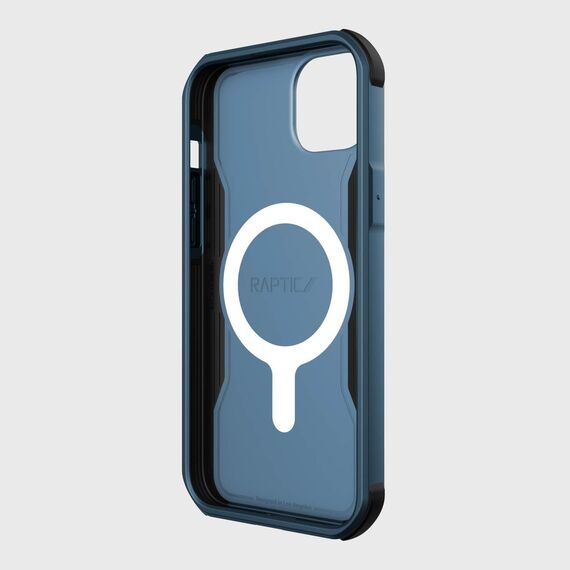 Raptic X-Doria Fort Case iPhone 14 Plus with MagSafe armored case blue