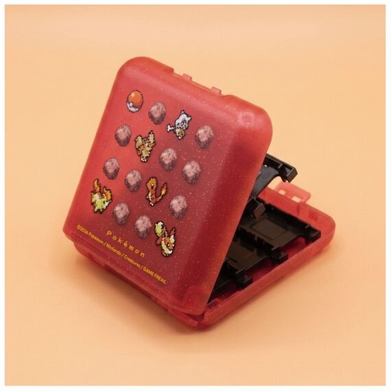 HORI - 24-Game Card Case - Pokémon Pixel Red / Nintendo Switch 2