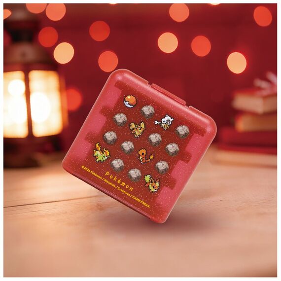 HORI - 24-Game Card Case - Pokémon Pixel Red / Nintendo Switch 2