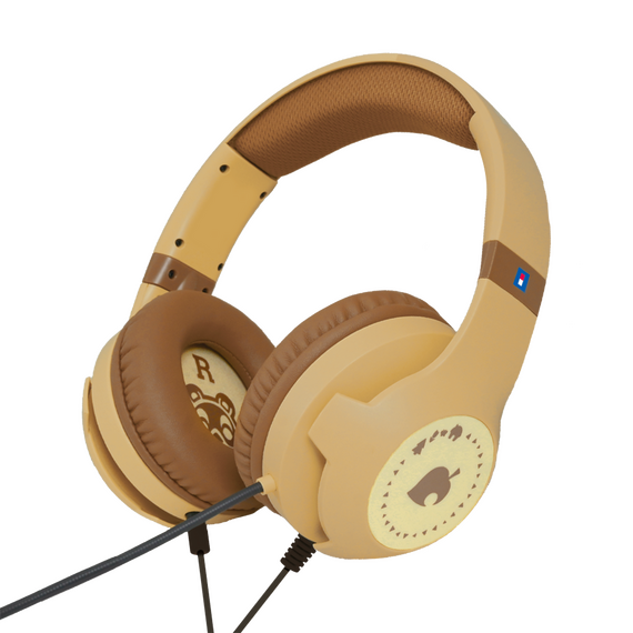 HORI - Gaming Headset - Animal Crossing Brown - Nintendo Switch 2 / Nintendo Switch 2