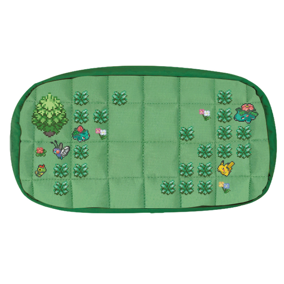 HORI - HORI Puff Pouch - Pokémon Pixel Green - Nintendo Switch 2 - Green / Nintendo Switch 2
