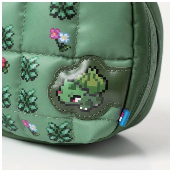 HORI - HORI Puff Pouch - Pokémon Pixel Green - Nintendo Switch 2 - Green / Nintendo Switch 2
