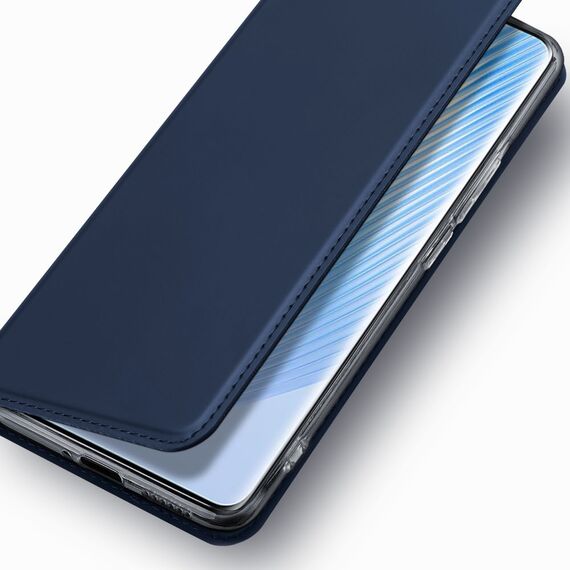 Dux Ducis Skin Pro Case for Honor Magic5 Flip Card Wallet Stand Blue