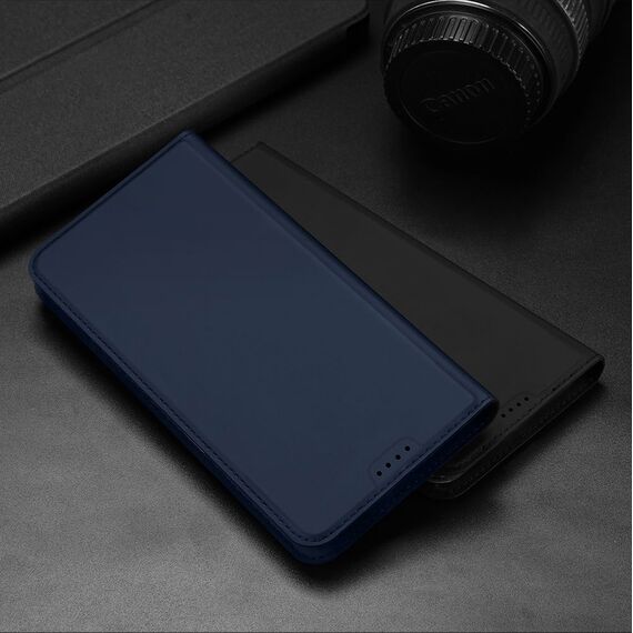 Dux Ducis Skin Pro Case for Honor Magic5 Flip Card Wallet Stand Blue