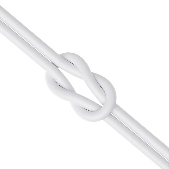 Joyroom JR-EW01 in-ear wired mini jack headphones with remote control - white