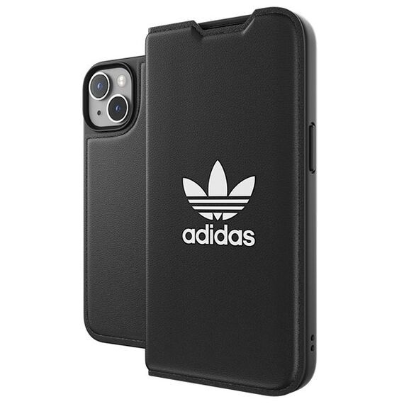 Adidas OR Booklet Case BASIC iPhone 14 6.1" black/black white 50181