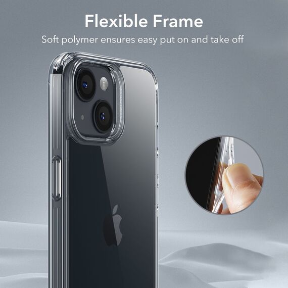 ESR Ice Shield iPhone 15 Plus Case - Clear