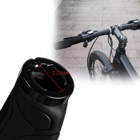 Rockbros BT1802BK bicycle grips - black