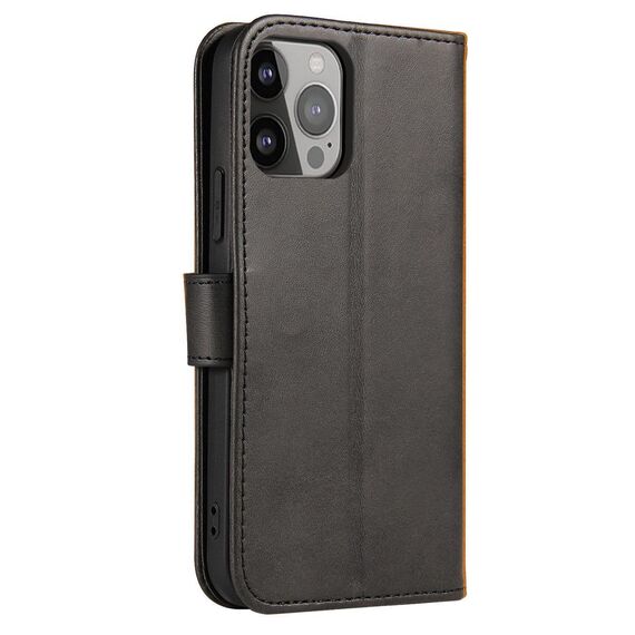 Magnet Case for Huawei Nova 12 Pro with flap and wallet - black