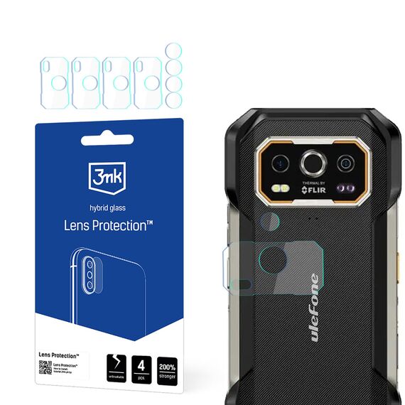 3mk Lens Protection Camera Glass for Ulefone Armor 27 Pro / 27T Pro