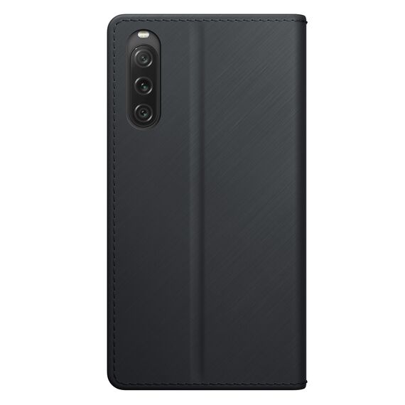 3mk Wallet Case for Sony Xperia 10 V - Black