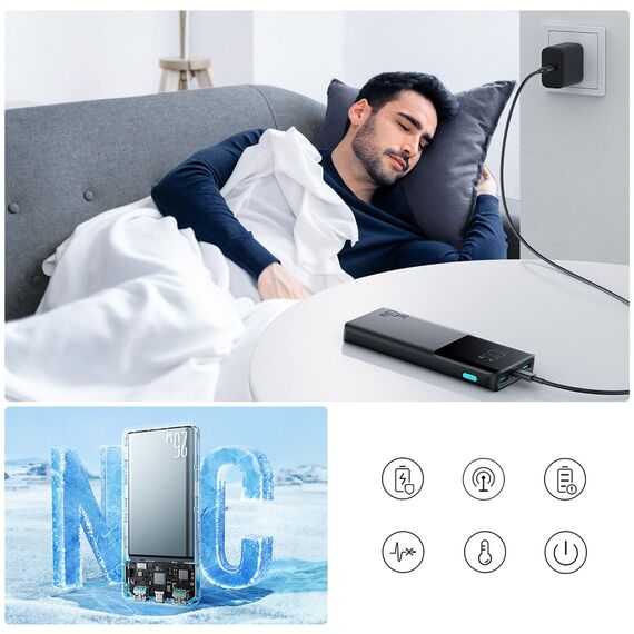 Joyroom JR-PBF20 25W 10000mAh Power Bank - Black