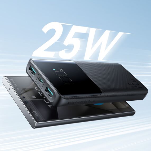 Joyroom JR-PBF20 25W 10000mAh Power Bank - Black