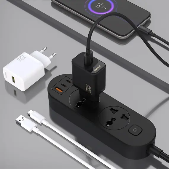 Dudao A27S 25W GaN USB-A Charger - Black